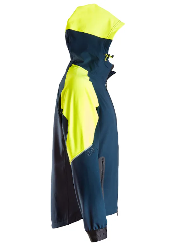 Snickers Workwear 8025 Neon Hoodie mit Reißverschluss