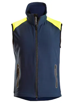 Snickers FlexiWork 8029 Vest Neon Stretch miniatuur