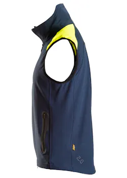 Snickers FlexiWork 8029 Vest Neon Stretch miniatuur