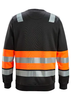 Snickers 8031 Sweatshirt High-Vis Klasse 1 Reflecterend miniatuur