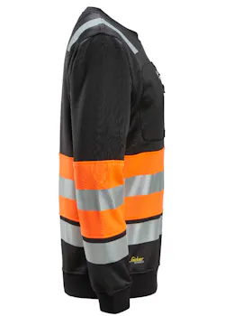 Snickers 8031 Sweatshirt High-Vis Klasse 1 Reflecterend miniatuur