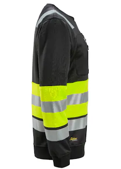 Snickers 8031 Sweatshirt High-Vis Klasse 1 Reflecterend miniatuur