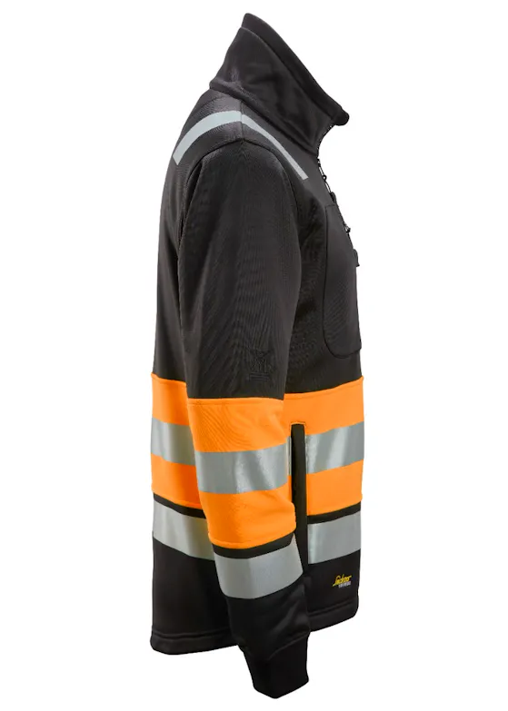Snickers High-Vis-Jacke Klasse 1 mit Reißverschluss 8034