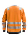 Snickers Workwear AllroundWork, High-Vis Sweatshirt KL2/KL3 - 8037 miniatuur