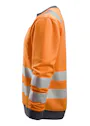 Snickers Workwear AllroundWork, High-Vis Sweatshirt KL2/KL3 - 8037 miniatuur