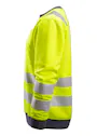Snickers Workwear AllroundWork, High-Vis Sweatshirt KL2/KL3 - 8037 miniatuur