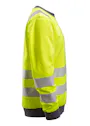 Snickers Workwear AllroundWork, High-Vis Sweatshirt KL2/KL3 - 8037 miniatuur