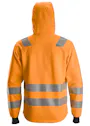 Snickers Workwear AllroundWork 8039 Hoodie mit Reißverschluss, KL2/KL3, reflektierend, High-Visibility Vorschaubild