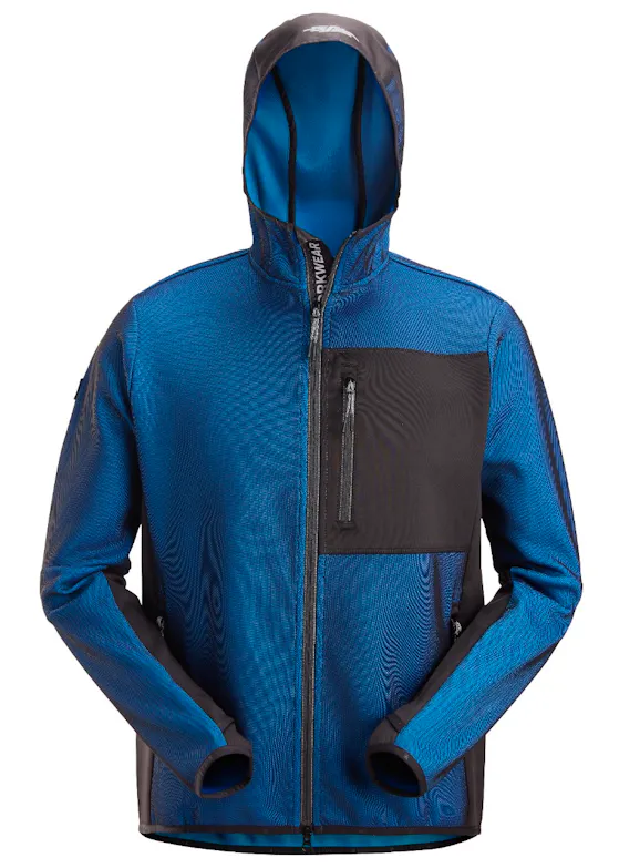 Snickers Workwear 8044 FlexiWork, Tussenlaag Hoodie met Rits