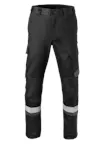 Zwart/charcoal grijs