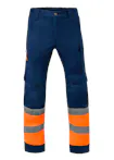 Marineblauw/Fluo Oranje