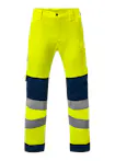 High Vis Geel/Marineblauw