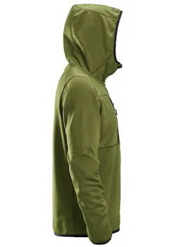 Snickers Workwear 8058 Fleece Hoodie met Rits Regular Fit AllroundWork miniatuur