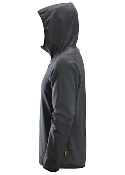Snickers Workwear 8058 Fleece Hoodie met Rits Regular Fit AllroundWork miniatuur