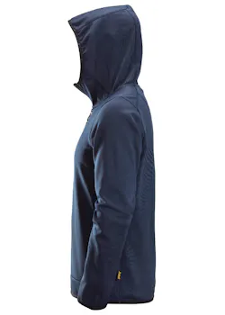 Snickers Workwear 8058 Fleece Hoodie met Rits Regular Fit AllroundWork miniatuur