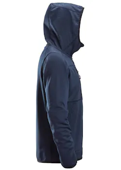 Snickers Workwear 8058 Fleece Hoodie met Rits Regular Fit AllroundWork miniatuur