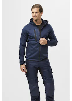 Snickers Workwear 8058 Fleece Hoodie met Rits Regular Fit AllroundWork miniatuur