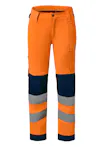 High Vis Oranje/Marineblauw