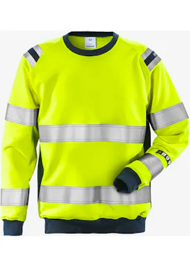 Fristads Flamestat Hi-Vis Sweatshirt Klasse 3 7076 Sflh