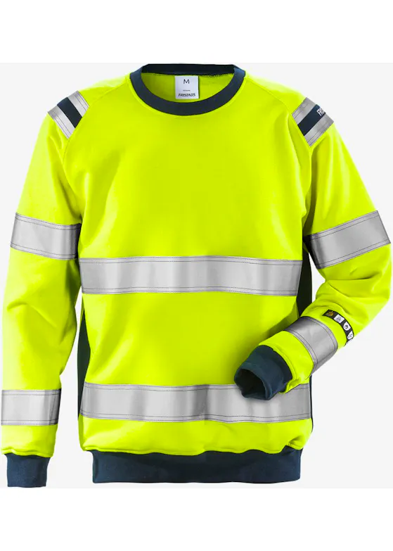 Fristads Flamestat Hi-Vis Sweatshirt Klasse 3 7076 Sflh
