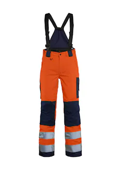 Blåkläder 7885 Dames Winterwerkbroek High Vis miniatuur