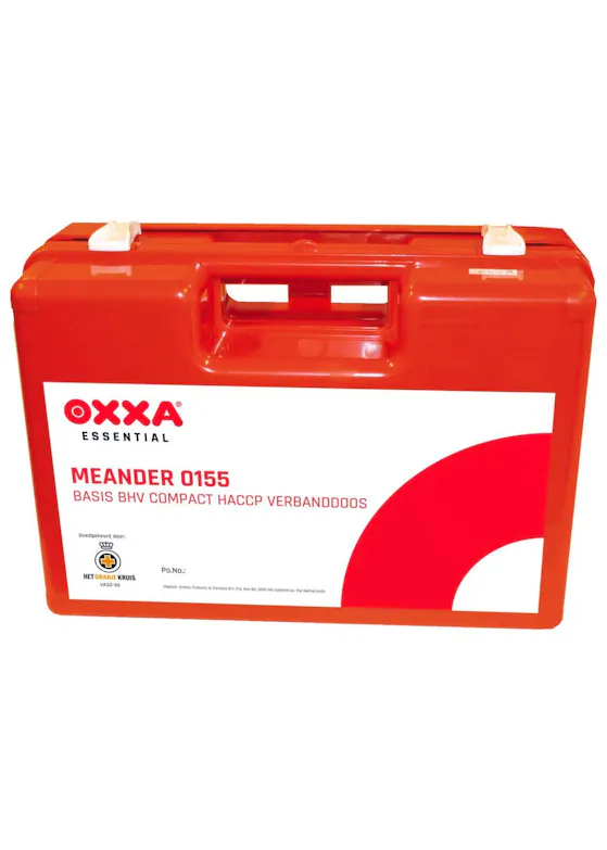 OXXA Safety Products Meander 0155 betrieblicher Erste-Hilfe-HACCP-Verbandkasten