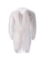 CMT Besucherkittel Non-Woven PP, 30 g, mit Klettband, weiß (100 Stück) Vorschaubild