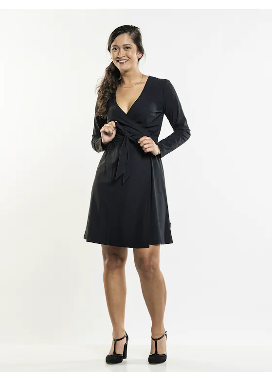 Chaud Devant Vanilla Black Dress