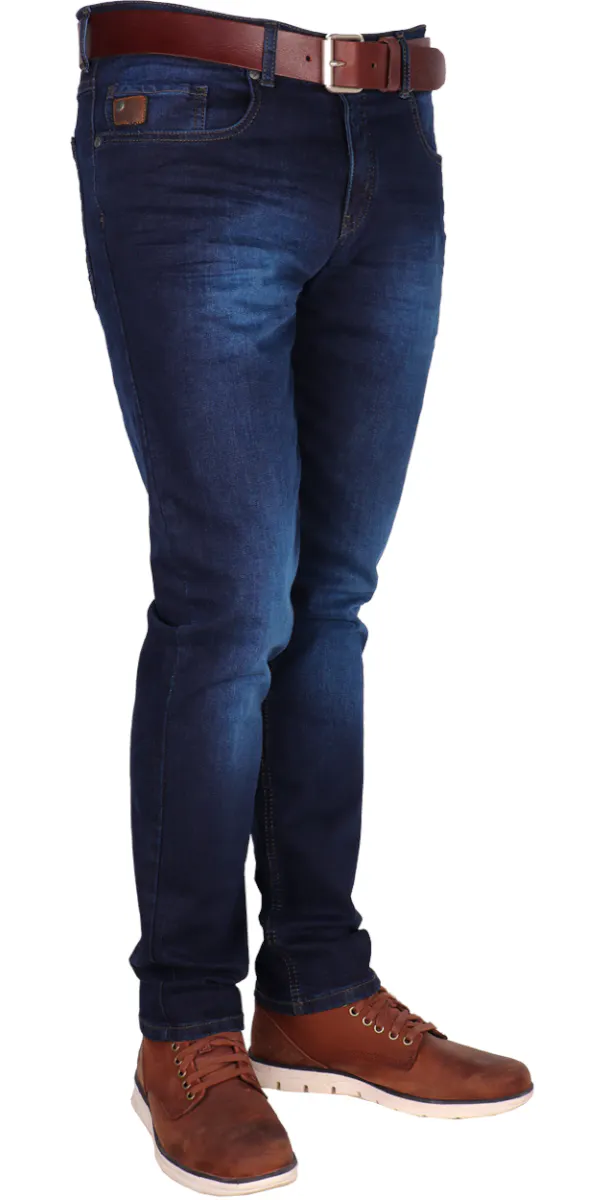 Donkerblauw