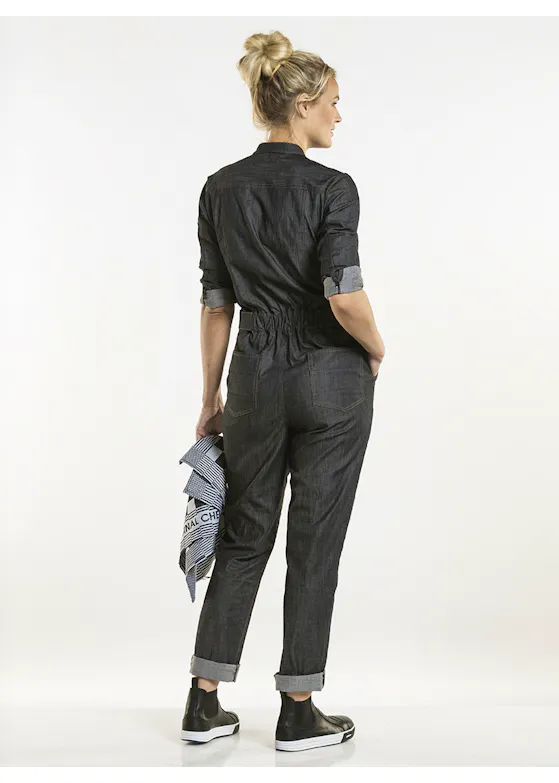 Chaud Devant Antra 831 Overall Denim Stretch Dames Pure Denim