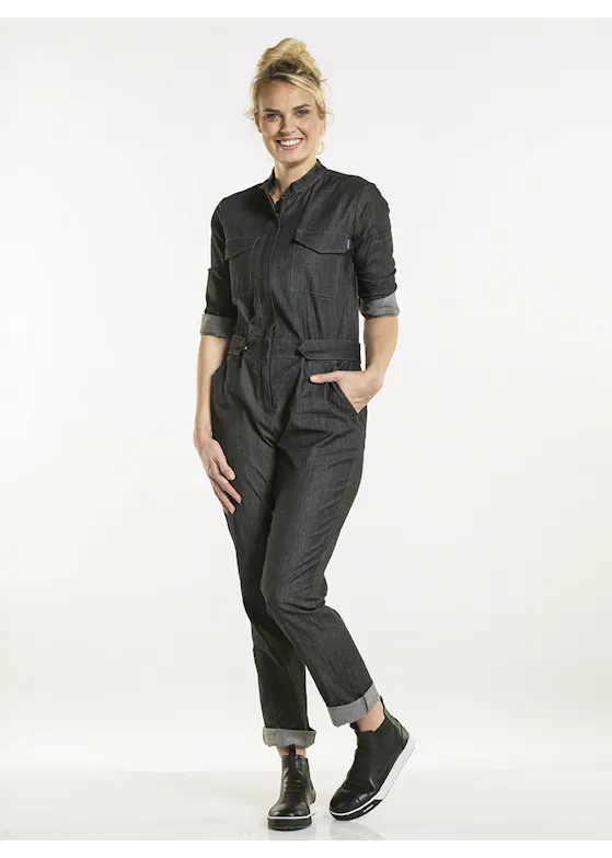 Chaud Devant Antra 831 Overall Denim Stretch Dames Pure Denim