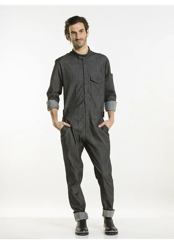 Chaud Devant Antra 832 Stretch Denim Overall — Pure Denim