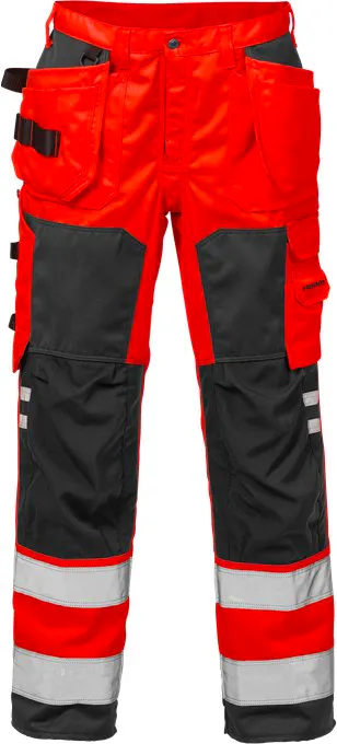 Hi-Vis Rood/Zwart