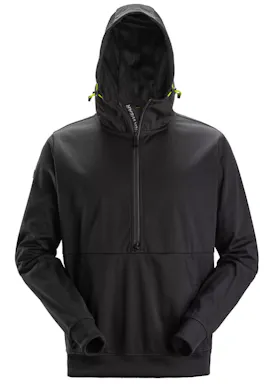 Snickers FlexiWork Windblocker Stretch Hoodie mit halbem Reißverschluss 8400