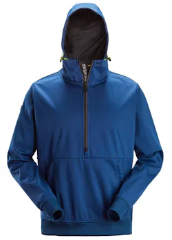 Snickers FlexiWork 8400 Hoodie Halve Rits Windblocker Stretch miniatuur