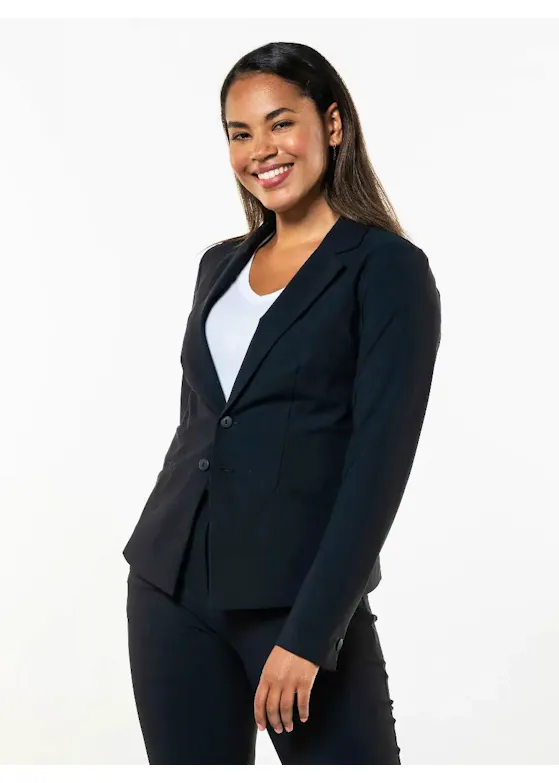 Chaud Devant Rosemary 841 Serviceblazer Stretch Black Dames