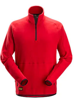 Snickers Workwear Polartec® Shed Less Fleece Jack met Halve Rits 8421 miniatuur
