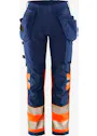 Fristads High-Vis-Grün Damen-Arbeitshose Stretch, Klasse 1, 2663 GSTP Vorschaubild
