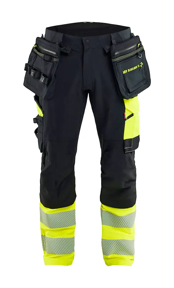Schwarz/High Vis Gelb