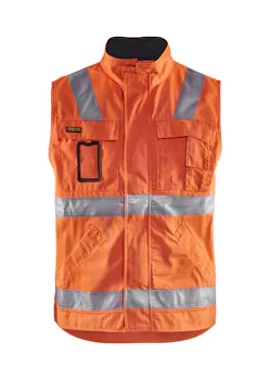 Blåkläder 8505 Werkvest. Ongevoerd High Vis miniatuur