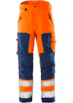 Hi-Vis Oranje/Marineblauw