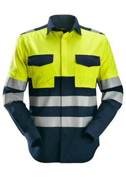 Snickers Workwear ProtecWork 8560 Shirt met Lange Mouwen Vlamwerend miniatuur