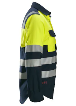 Snickers Workwear ProtecWork 8560 Shirt met Lange Mouwen Vlamwerend miniatuur