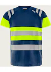 Hi-Vis Geel/Marineblauw