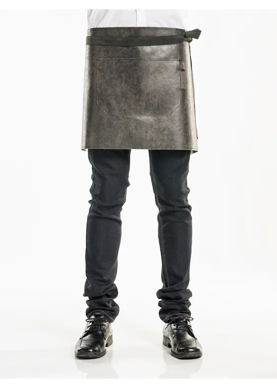 Chaud Devant Apron Regular Moonshine Black