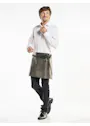Chaud Devant Apron Regular Moonshine Black miniatuur