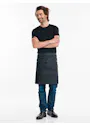 Chaud Devant Apron Black Denim Korte Sloof miniatuur