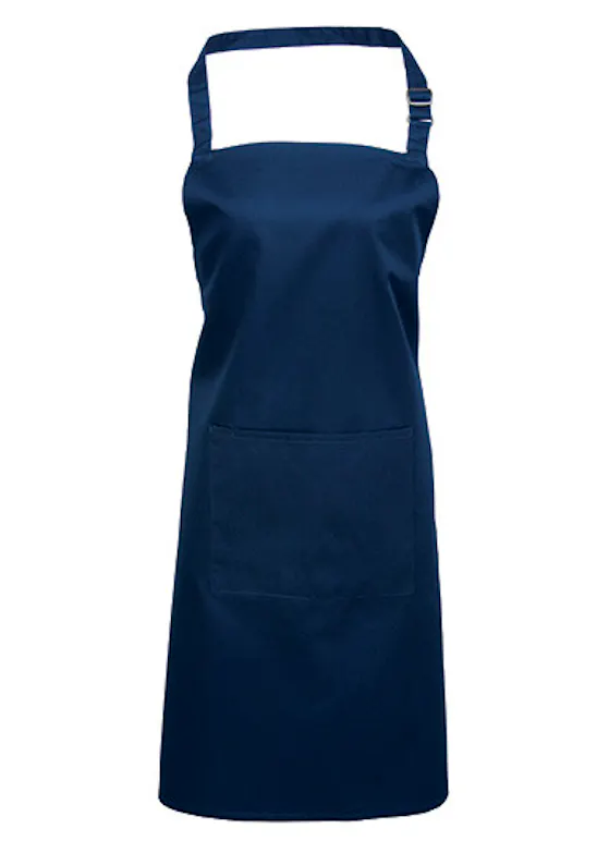 Premier Colours Collection Bib Apron With Pocket