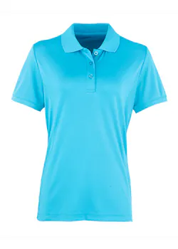 Premier Workwear PW616 Poloshirt Coolchecker® Piqué Regular Fit Dames miniatuur