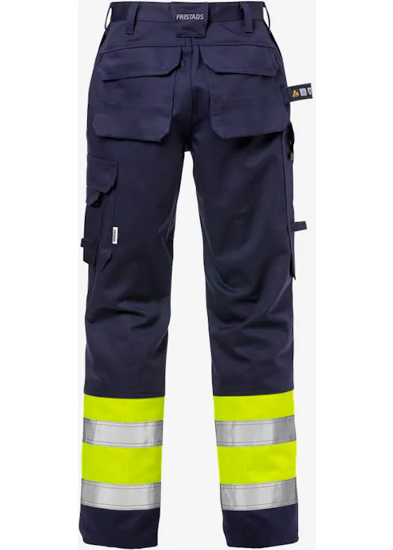 Fristads Flame Hi-Vis-Damenhose, Klasse 1, 2591 Flam